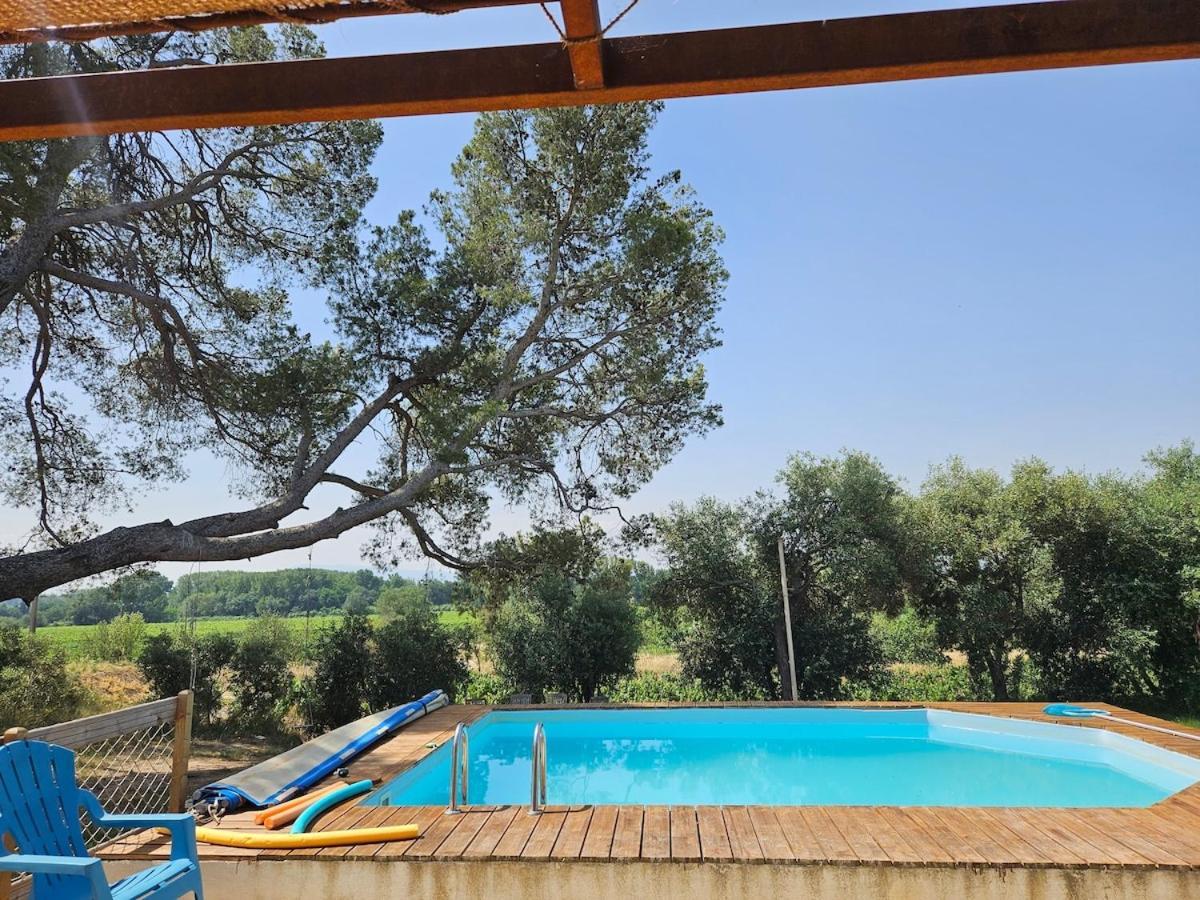 Domaine Saint Augustin Villa Rieux-Minervois Bagian luar foto